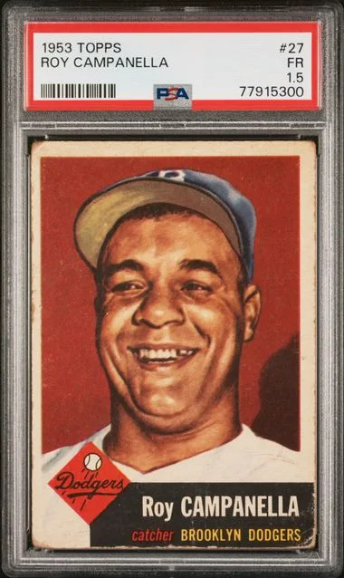 1953 Topps Roy Campanella #27 card image