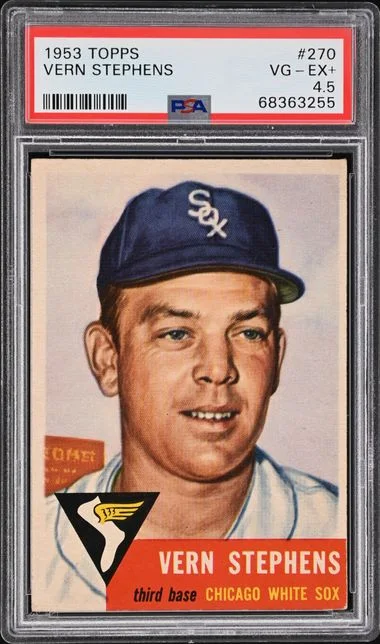 1953 Topps Vern Stephens #270 card image