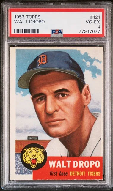 1953 Topps Walt Dropo #121 card image