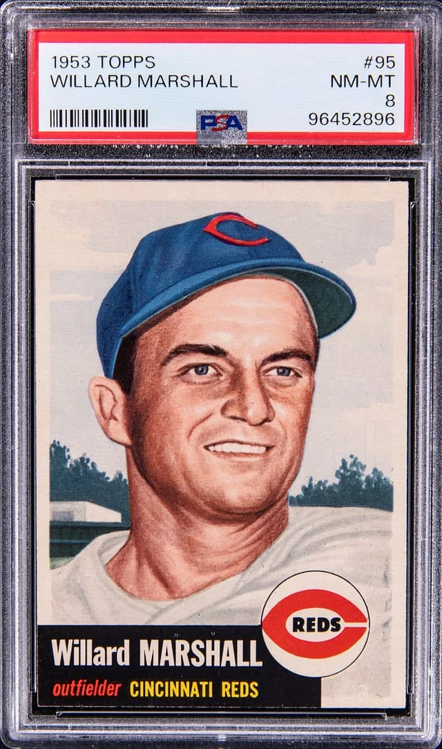 1953 Topps Willard Marshall #95 card image