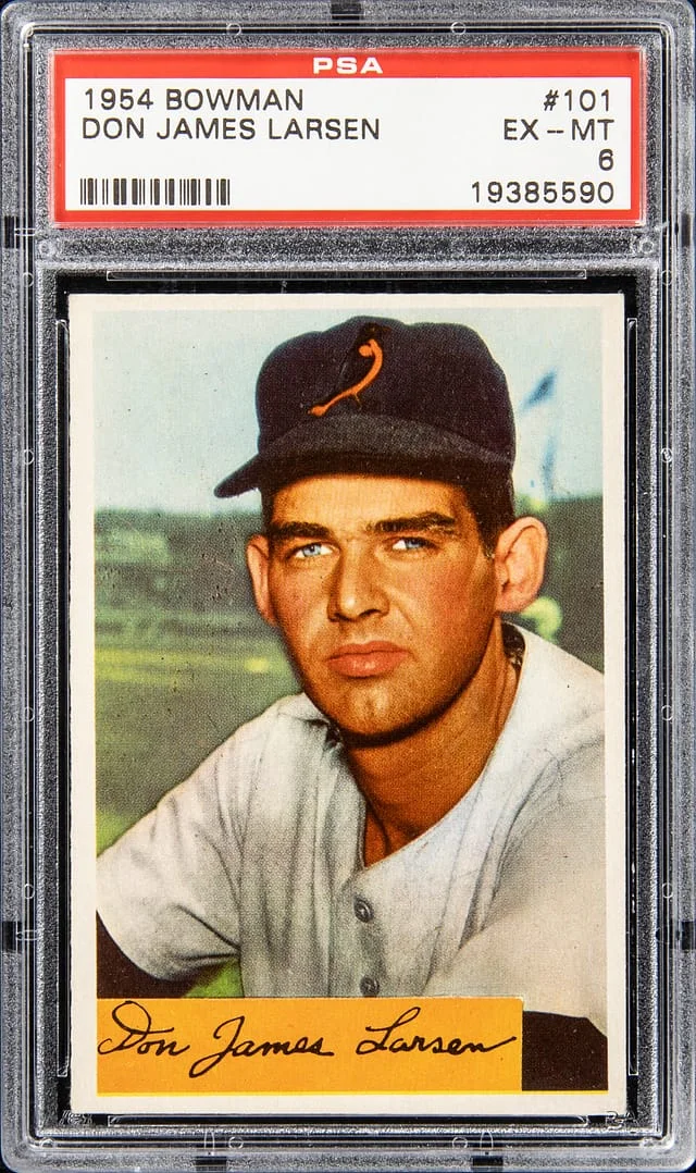 1954 Bowman Don Larsen #101 card image