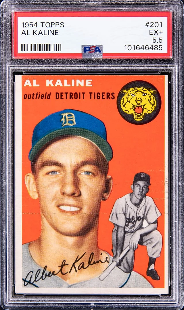 1954 Topps Al Kaline #201 card image