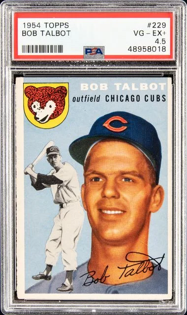 1954 Topps Bob Talbot #229 card image