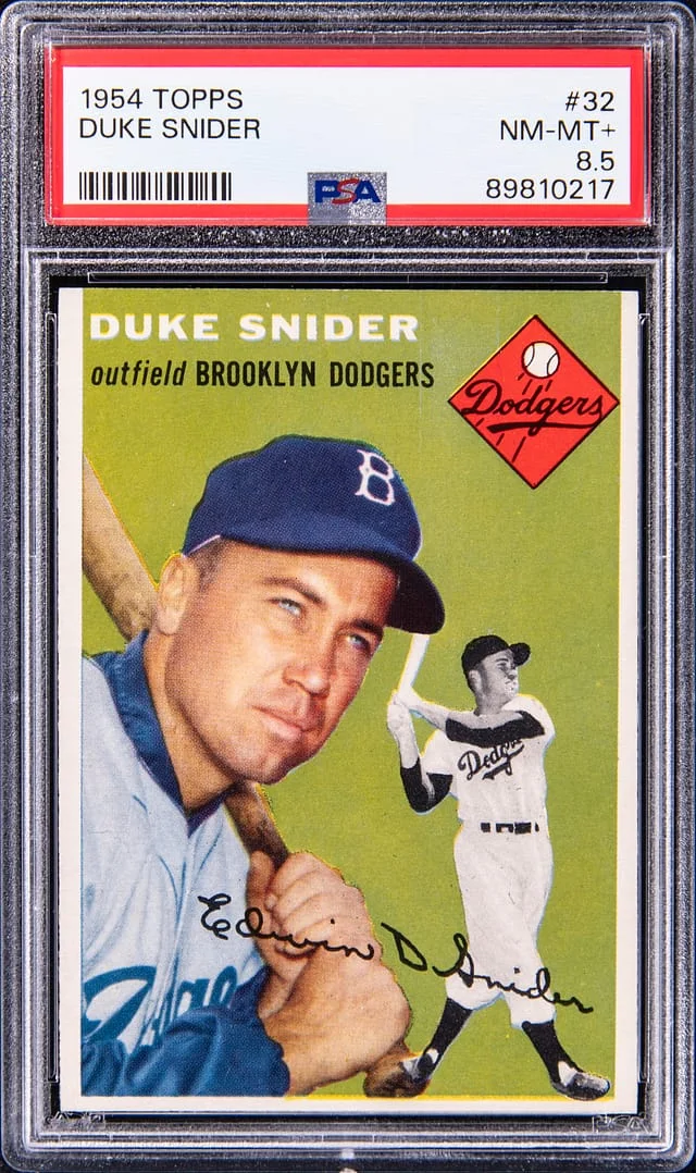 1954 Topps Duke Snider #32 card image