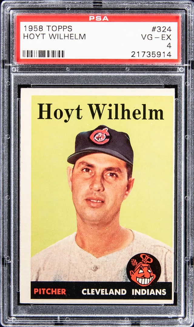 1954 Topps Hoyt Wilhelm #324 card image