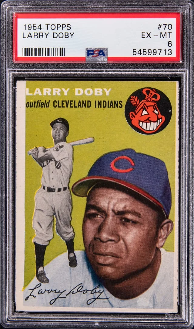 1954 Topps Larry Doby #70 card image