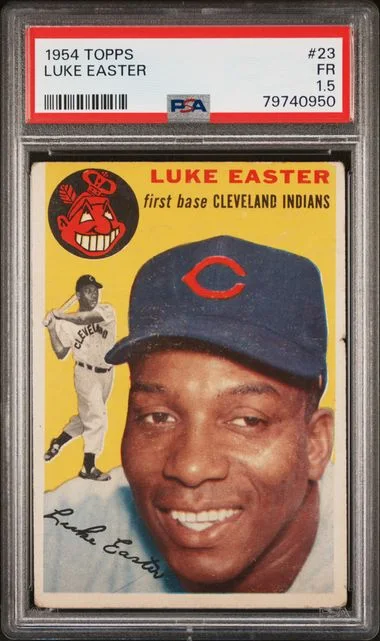 1954 Topps Luke Easter #23 card image