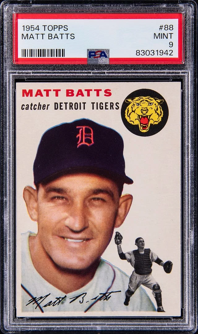 1954 Topps Matt Batts #88 card image