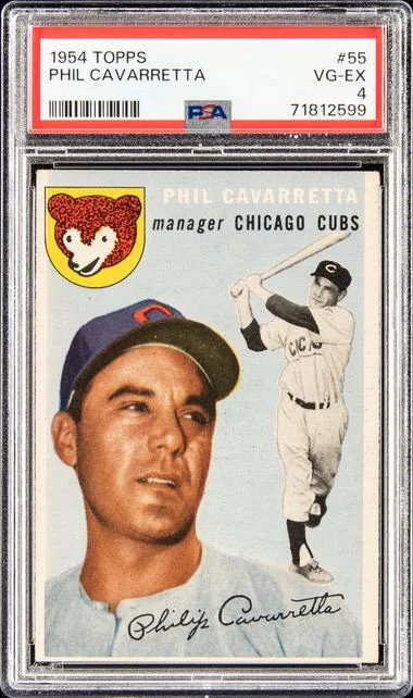 1954 Topps Phil Cavarretta #55 card image