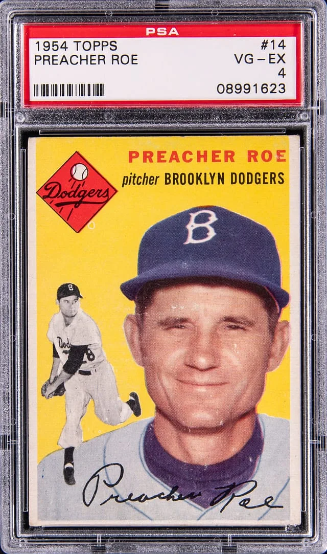 1954 Topps Preacher Joe #14 card image