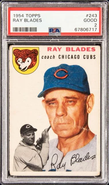 1954 Topps Ray Blades #243 card image