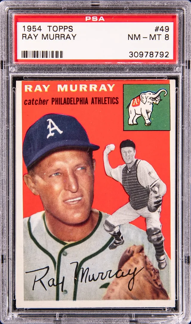 1954 Topps Ray Murray #49 card image