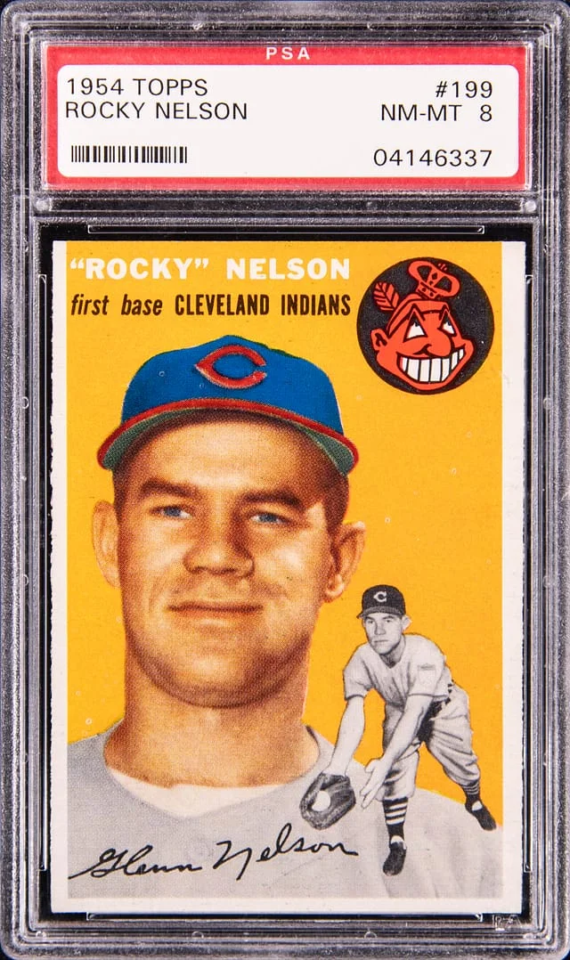 1954 Topps Rocky Nelson #199 card image