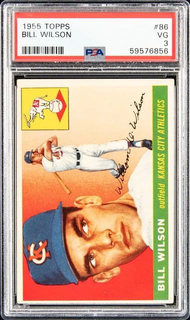 1955-56 Topps Bill Wilson #86 card image