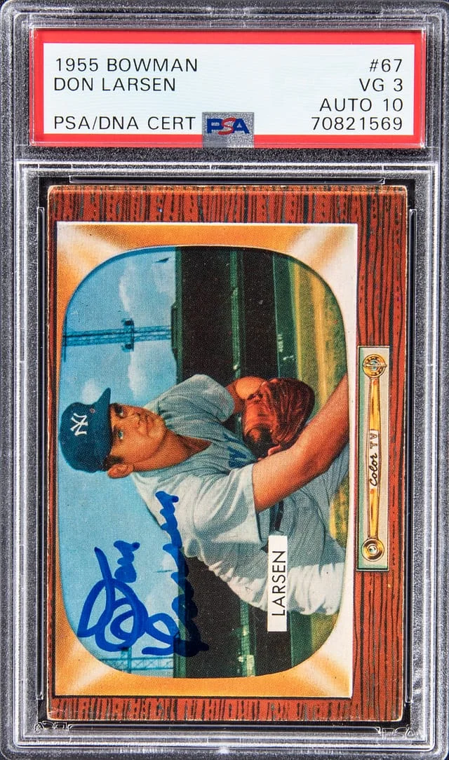 1955 Bowman Don Larsen #67 card image
