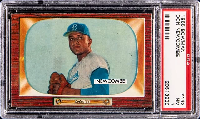 1955 Bowman Don Newcombe #143 card image