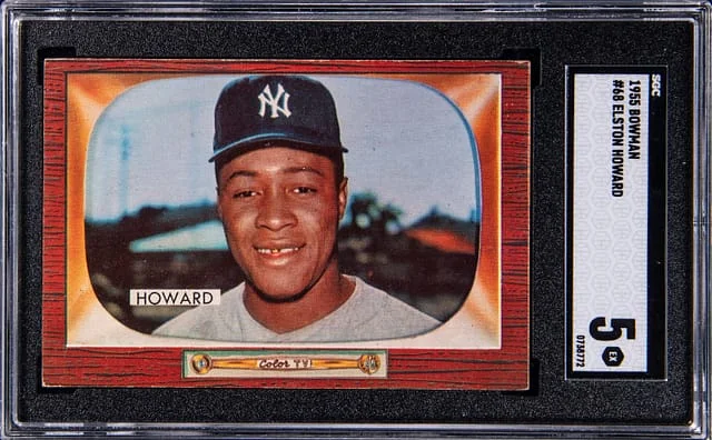 1955 Bowman Elston Howard #68 card image