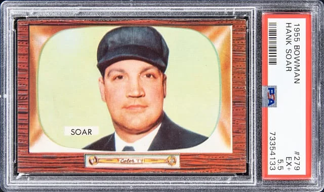 1955 Bowman Hank Soar #279 card image