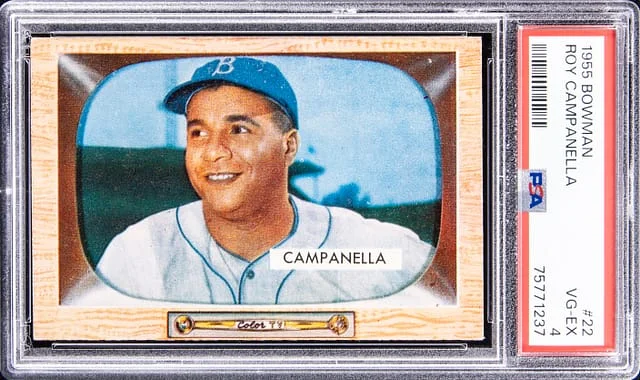 1955 Bowman Roy Campanella #22 card image