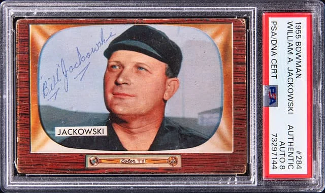 1955 Bowman William Jackowski #284 card image