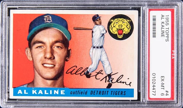 1955 Topps Al Kaline #4 card image