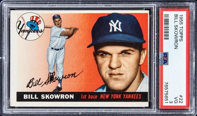 1955 Topps Bill Skowron #22 card image