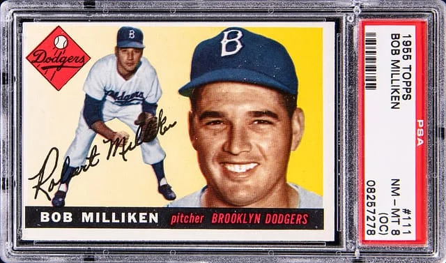 1955 Topps Bob Milliken #111 card image