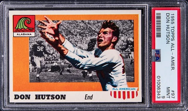 1955 Topps Don Hutson All American Sp #97 card image