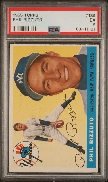 1955 Topps Phil Rizzuto #189 card image