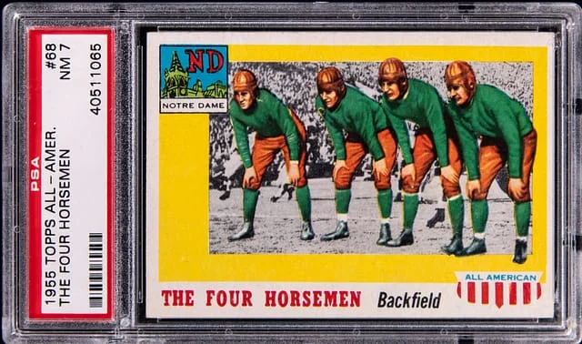 1955 Topps The Four Horsemen All-Amer. #68 card image