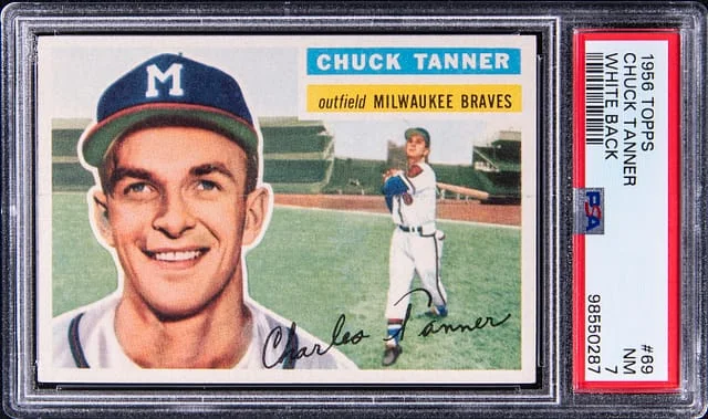 1956 Topps Chuck Tanner #69 card image