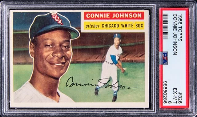 1956 Topps Connie Johnson #326 card image