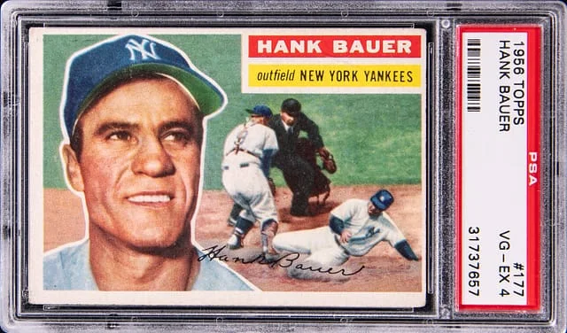 1956 Topps Hank Bauer #177 card image