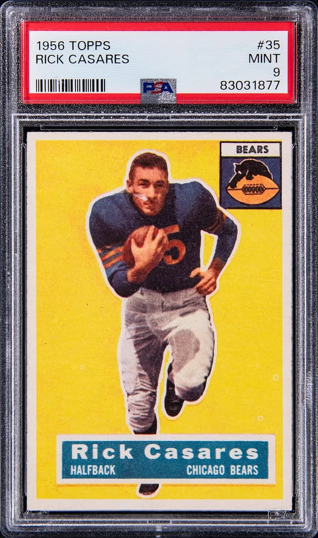 1956 Topps Rick Casares #35 card image