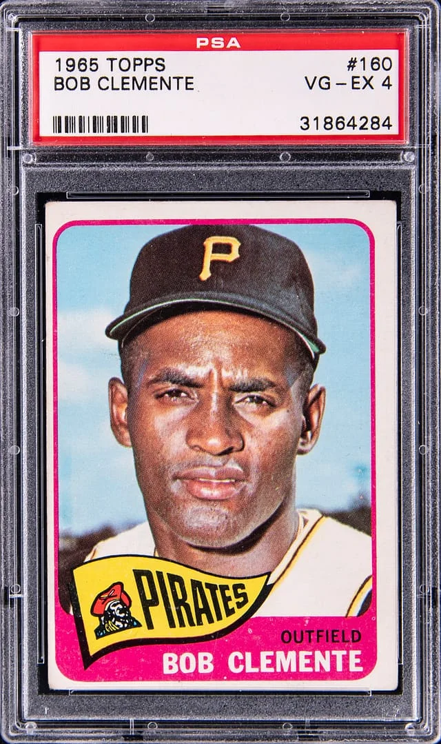 1956 Topps Roberto Clemente #160 card image