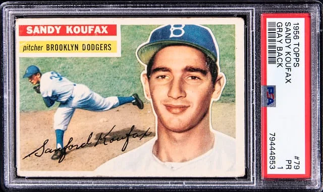 1956 Topps Sandy Koufax #79 card image