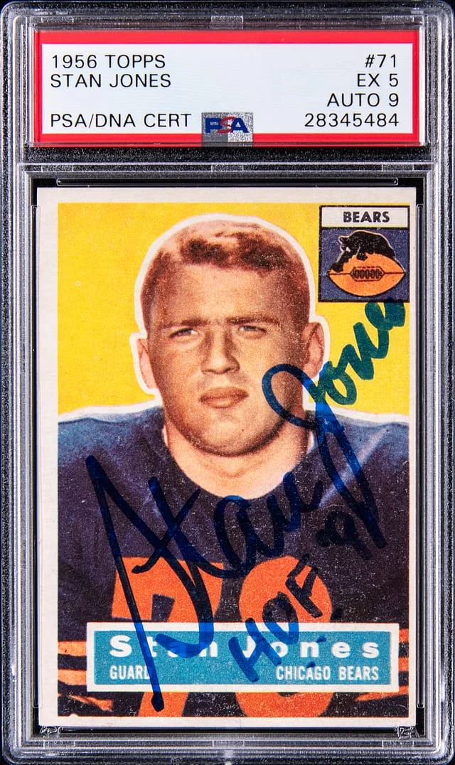 1956 Topps Stan Jones #71 card image