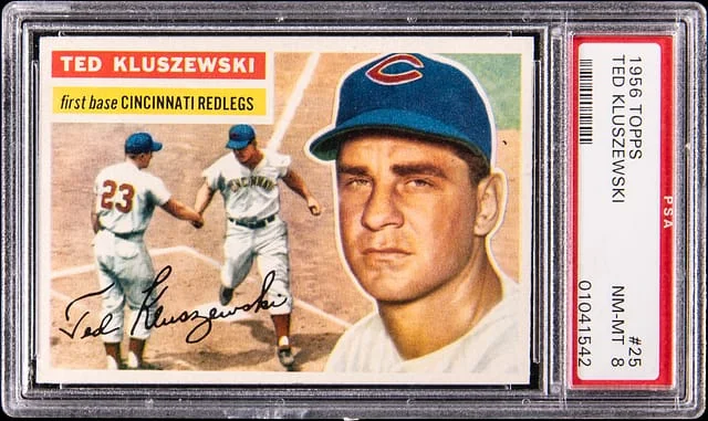1956 Topps Ted Kluszewski #25 card image