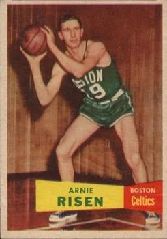 1957-58 Topps Arnie Risen #40 card image