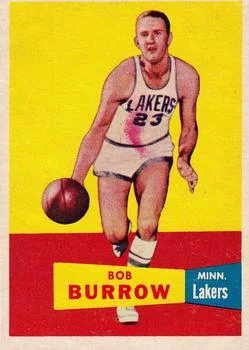 1957-58 Topps Bob Burrow #64 card image