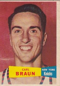 1957-58 Topps Carl Braun #4 card image