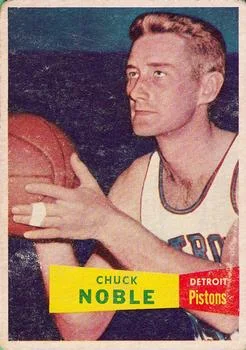 1957-58 Topps Chuck Noble #11 card image