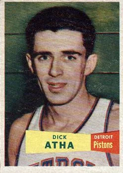 1957-58 Topps Dick Atha #14 card image
