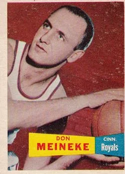 1957-58 Topps Don Meineke #21 card image