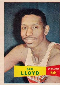 1957-58 Topps Earl Lloyd #54 card image