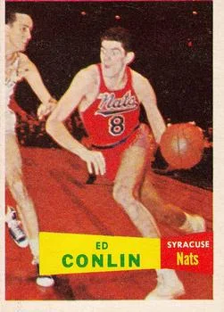 1957-58 Topps Ed Conlin #58 card image