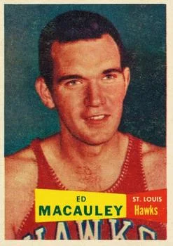 1957-58 Topps Ed Macauley #27 card image