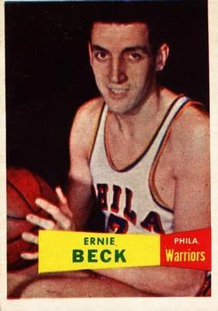 1957-58 Topps Ernie Beck #36 card image
