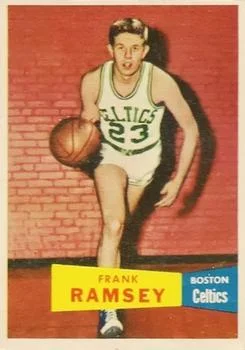 1957-58 Topps Frank Ramsey #15 card image