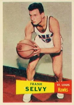 1957-58 Topps Frank Selvy #51 card image